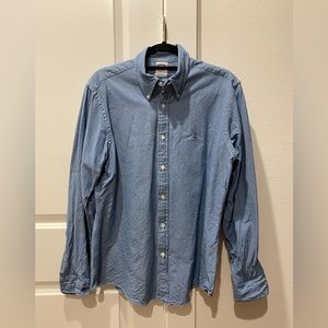 Brooks Brothers Medium Denim Chambray Button Down Shirt